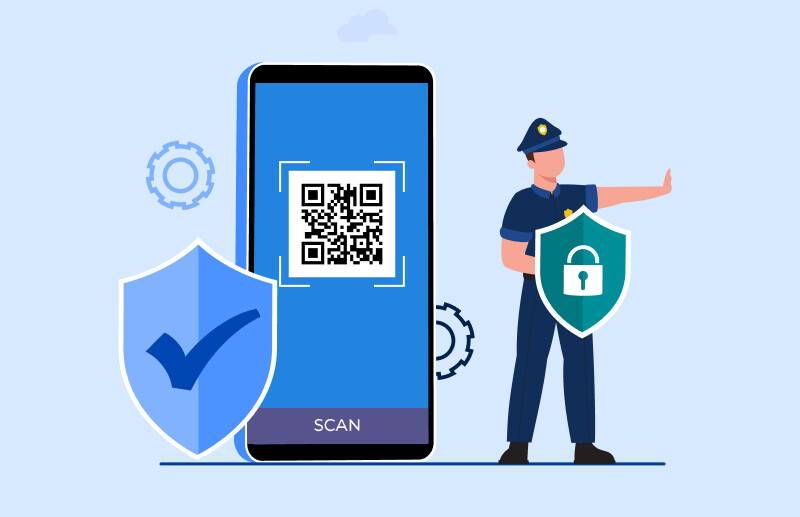 Qr code security patrol