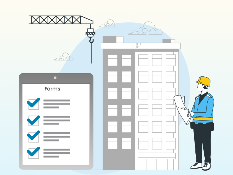 Offline forms for data collection