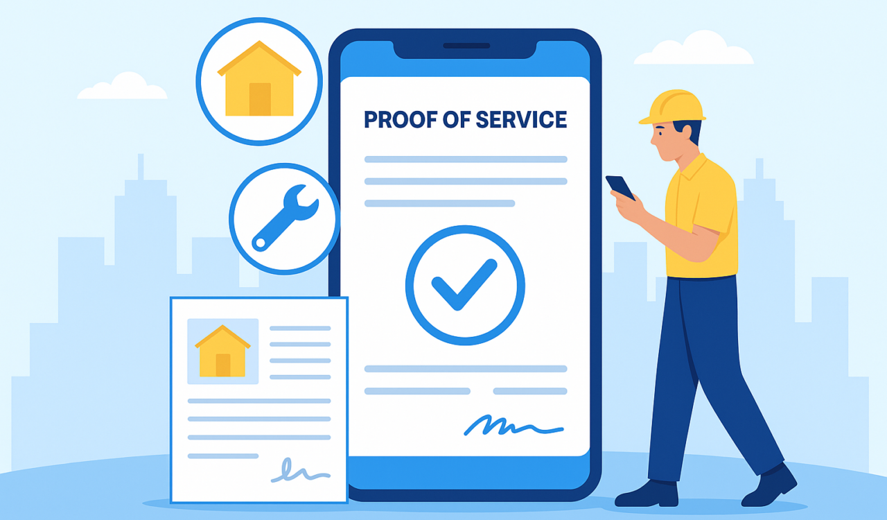 Proof of Service- allGeo