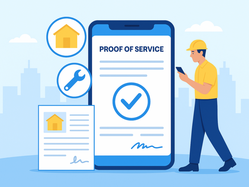 Proof of Service- allGeo