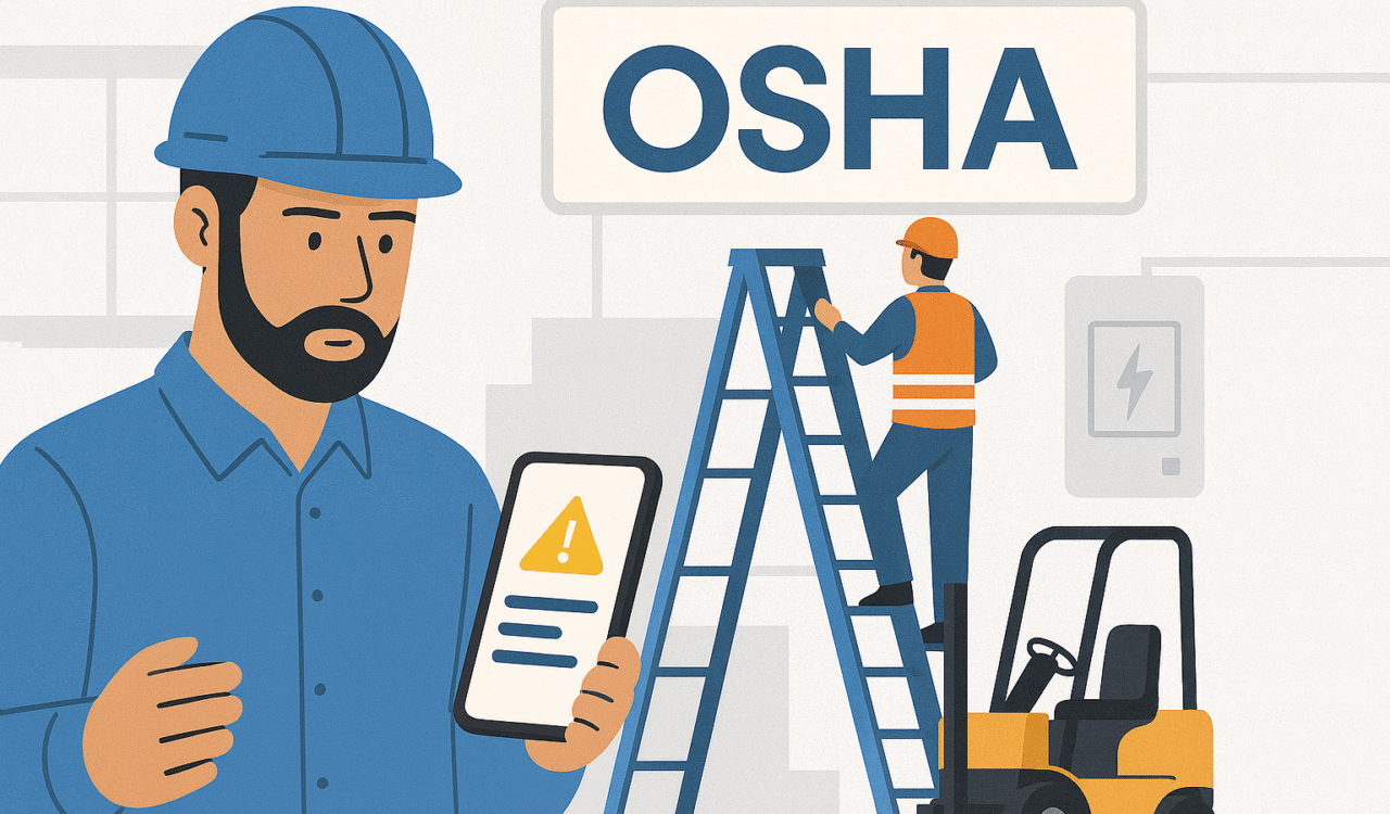 Most common types of OSHA Violations