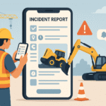 Incident Reporting with mobile forms in construction jobsite